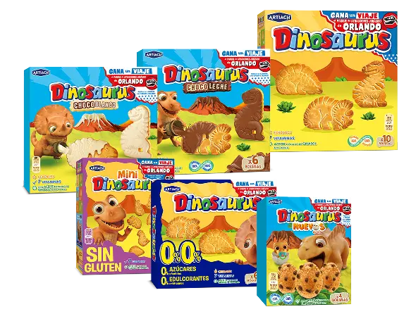 Pack de productos Dinosaurus